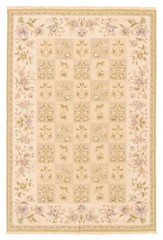 Vintage Hand Woven Area Rug 5’6″ x 8’6″ Traditional Wool Oriental Carpet