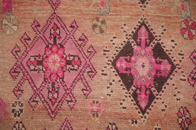 All-over Pattern Traditional Vintage Rug 4x6 Wool Hand-knotted gallery