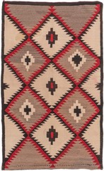 Vintage Navajo Rug 3’8 X 6′ E21579