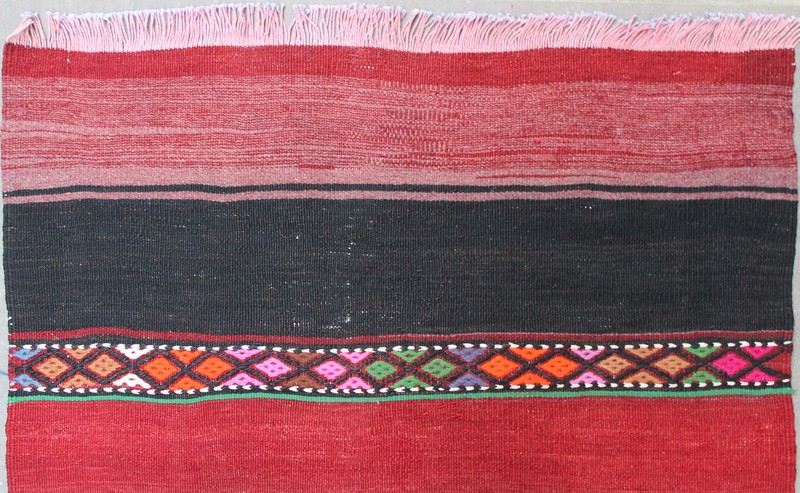 Turkish Rug 30''x110'' Oriental Runner Kilim Corridor Kilim Hallway Stairs gallery