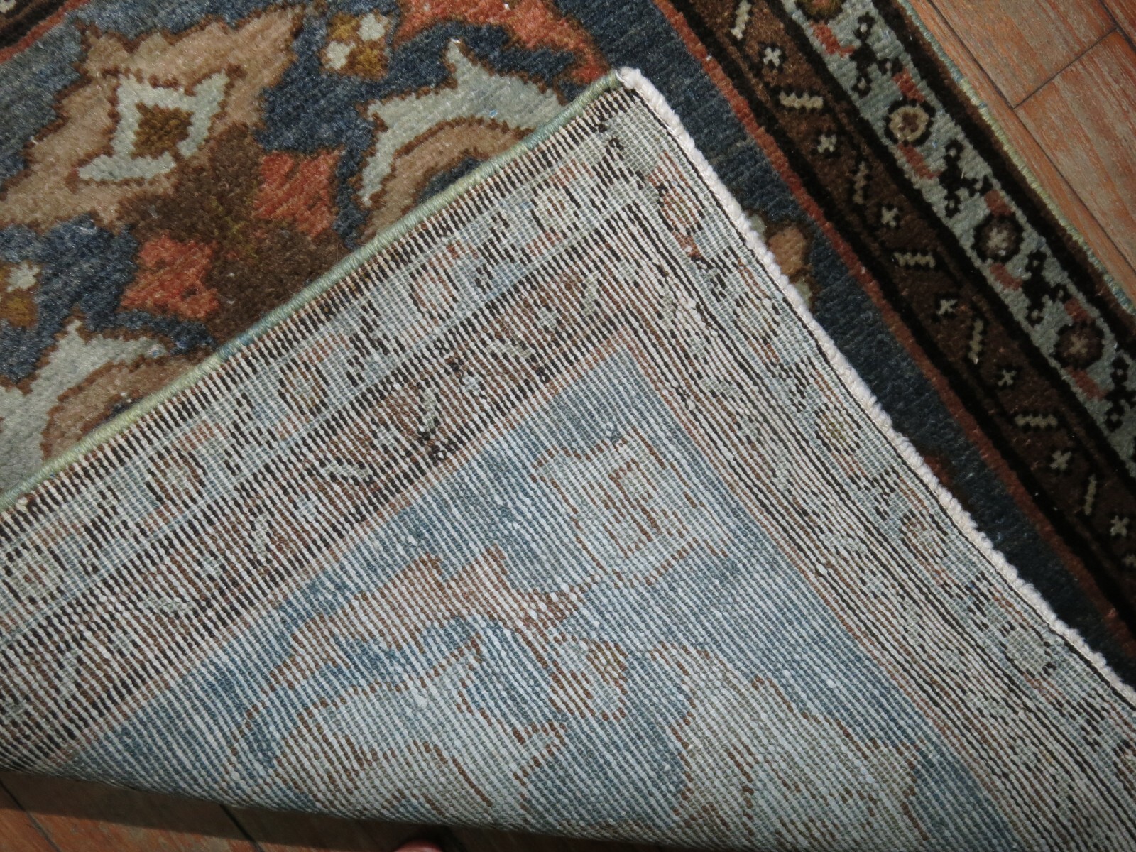 Antique NW Malayer Poshti Rug 1'9''x2' gallery