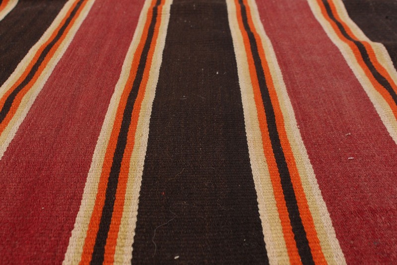 Vintage Hand Woven Area Rug 4'4" x 9'11" Traditional Wool Oriental Carpet gallery