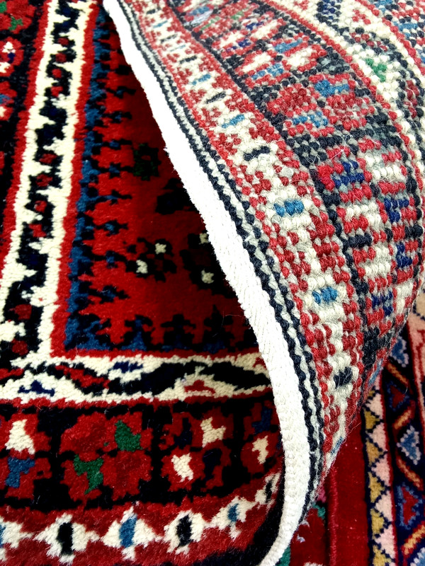 Persia n Tribal Rug Handmade Red 2x3 Ft Rug "AFGHAN CARPET" 24x36 Inches gallery