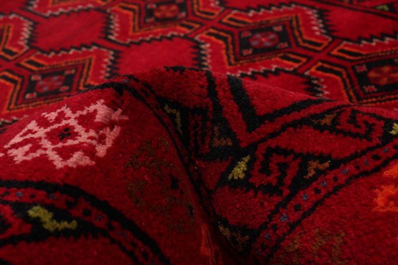 Vintage Traditional Hand-Knotted Area Rug 3'5" x 6'9" Oriental Wool Carpet gallery