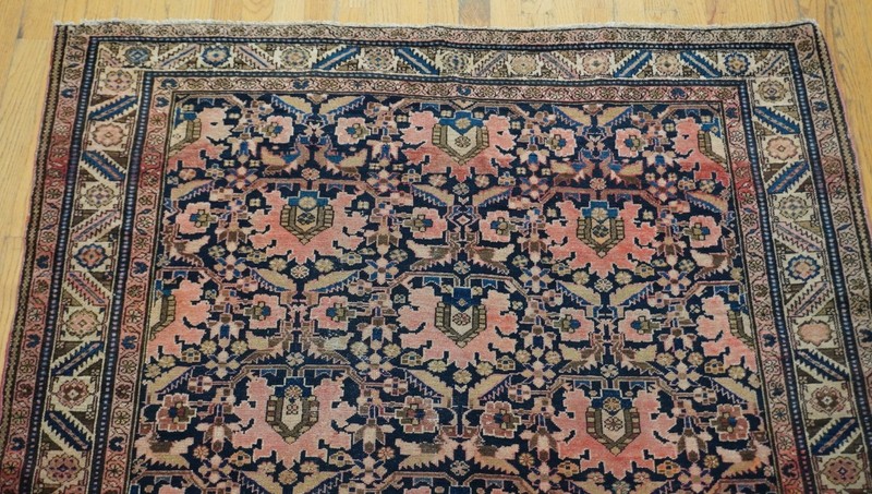 4'7" x 6'4" Antique Hand Knotted Wool Tribal Malayerr Hamadonn Oriental Rug Rare gallery