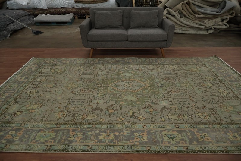 Geometric Living Room Area Rug 8x11 with Ornate Details and Traditional Style gallery