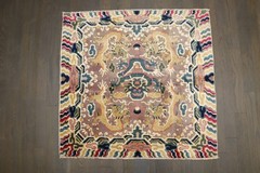 Vintage Tibetan Dragon Rug Size 2’3”x2’7”