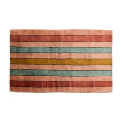 Vintage Rug, 110 x 194 cm Rug, Turkish Rug, 3’7 x 6’4 feet, Striped Rug