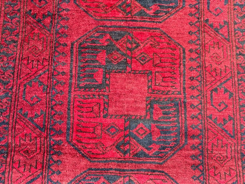 Antique Turkmen Bukhara Wool Rug Rare Vintage Red Nomadic One Of A Kind Area Rug gallery