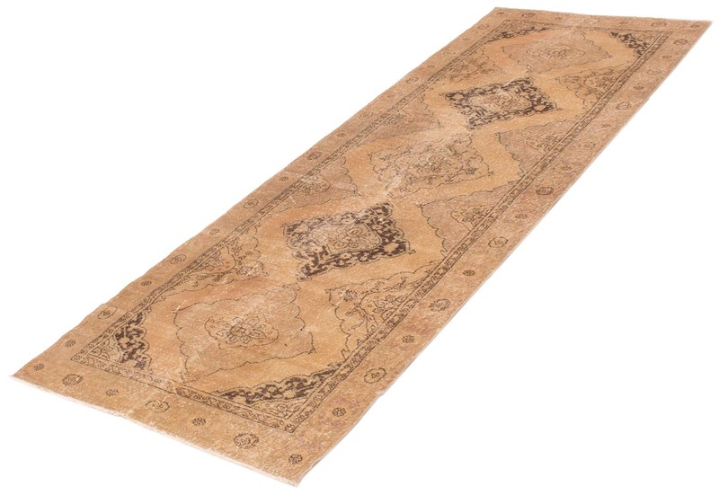 Vintage Oriental Hand-Knotted Carpet 4'5" x 12'7" Traditional Wool Area Rug gallery