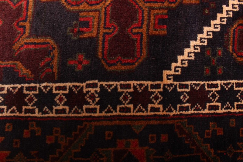 Vintage Hand-Knotted Area Rug 2'10" x 4'4" Traditional Oriental Wool Carpet gallery