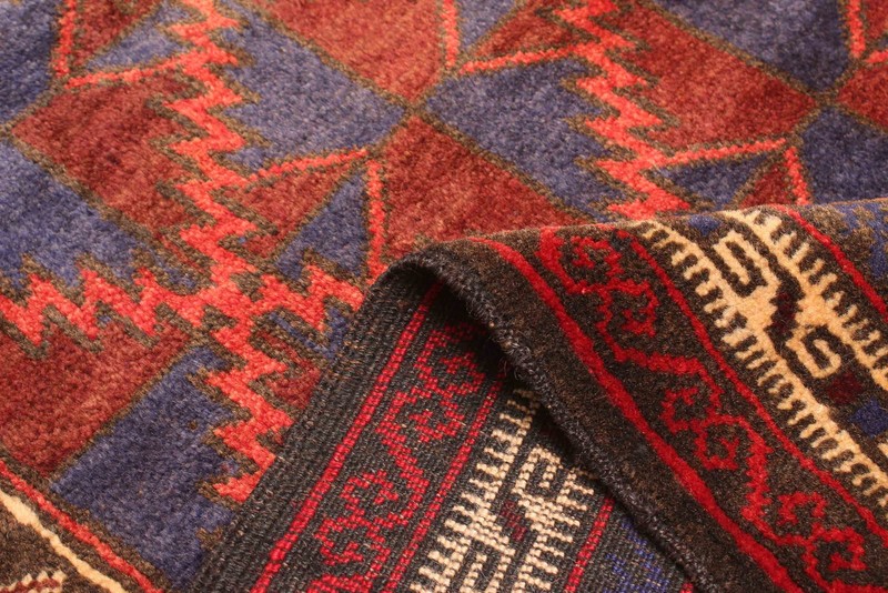Vintage Hand-Knotted Area Rug 2'11" x 4'6" Traditional Wool Carpet gallery