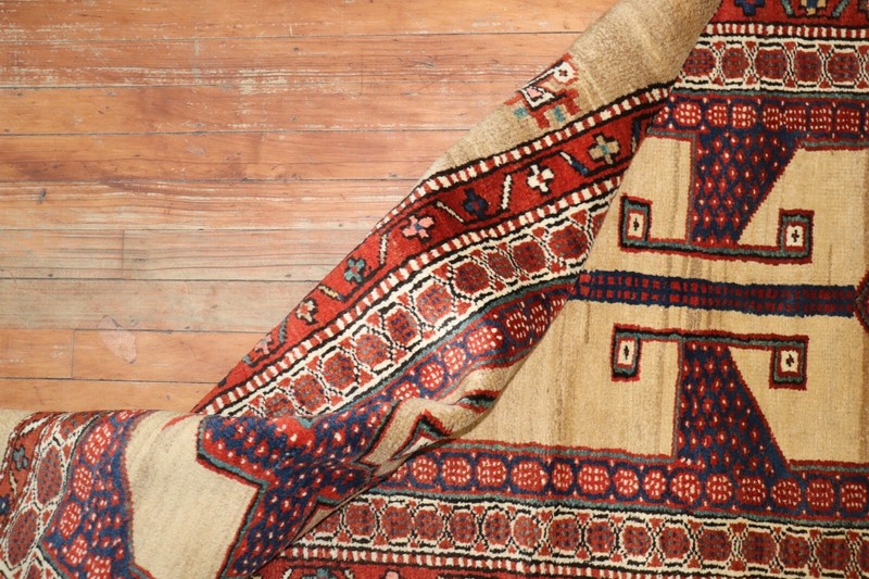 Antique Bakhshaish Camel Hair Rug 3'1''x16'9'' gallery