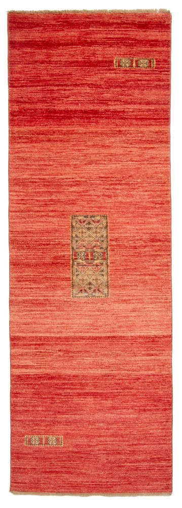 Vintage Hand-knotted Runner Rug 2'8" x 8'3" Traditional Oriental Wool Carpet