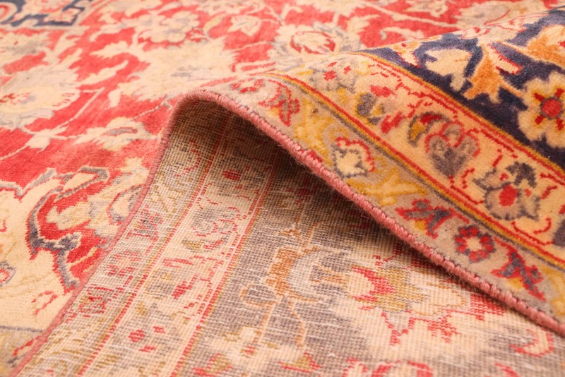 Vintage 9'5" x 12'10" Traditional Hand Knotted Vegetable Dye Wool Area Rug gallery