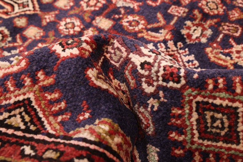 3'6" x 9'5" Vintage Hand-knotted Runner Rug Traditional Oriental Wool Carpet gallery