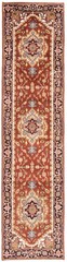 2’7″ x 10’6″ Vintage Hand-knotted Runner Rug Traditional Oriental Wool Carpet