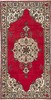 Vintage Hand-Knotted Area Rug 4'10" x 9'6" Traditional Oriental Wool Carpet gallery