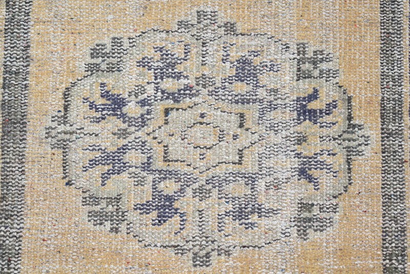Vintage Runner Rug 30'' x 132'' Turkish Hand Knotted Rug Hallway Oushak Area Rug gallery