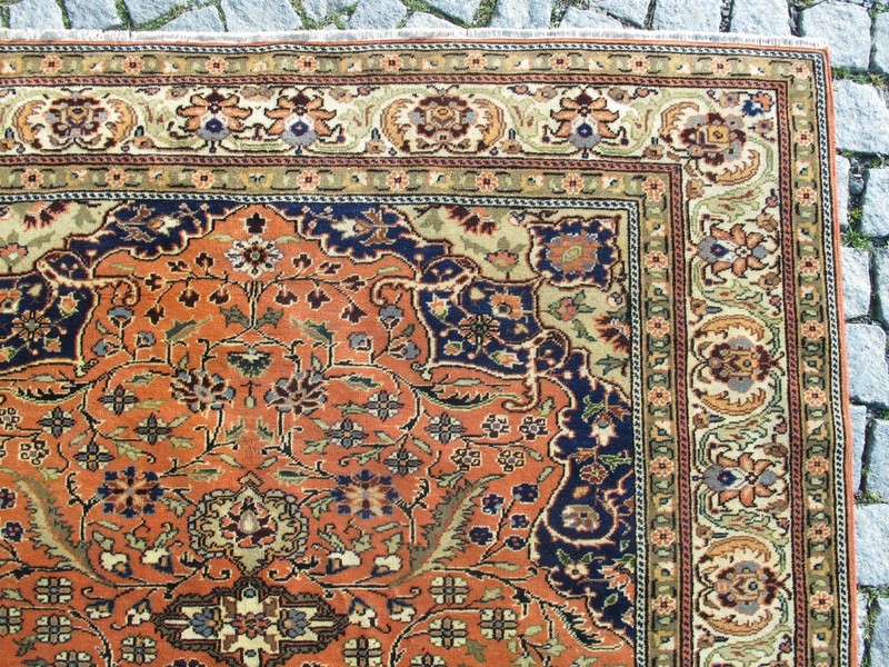 Handmade Vintage Oriental Rug 5x8 S.Antique Wool Floral Traditional Decor Carpet gallery