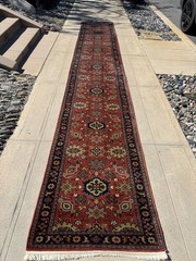 3×16 Runner Rug HandMade carpet Rug runner Actual: 31″ x 193″