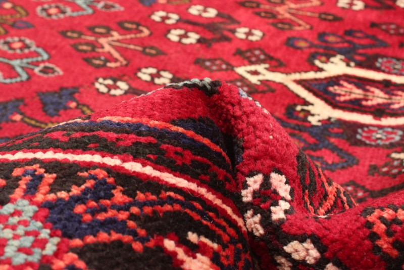 Vintage Hand-Knotted Area Rug 4'3" x 6'8" Traditional Wool Carpet gallery