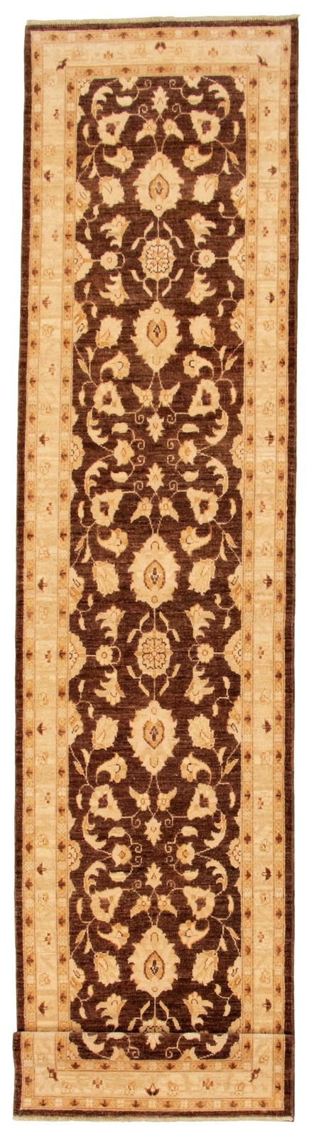 2'8" x 12'9" Vintage Hand-knotted Runner Rug Traditional Oriental Wool Carpet gallery