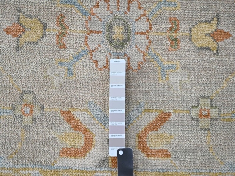 14'x18'1" Gray, Oushak Design, Supple Collection Thick and Plush, Soft Wool Rug gallery