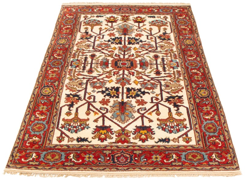 Vintage Oriental Hand-Knotted Carpet 4'9" x 7'11" Traditional Wool Area Rug gallery