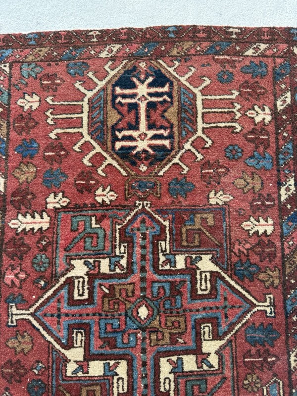Antique Collectible, Karaja wool, Handknotted Rug , 2 x 3 feet gallery
