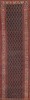 Pre-1900 Vegetable Dye Navy Blue Wool 16 ft Runner Hand-made Antique Rug 4x16 gallery