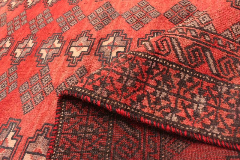 Vintage Hand-Knotted Carpet 3'7" x 5'11" Traditional Oriental Wool Area Rug gallery
