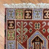 Handmade Indo Kazak Wool Rug 2' X 3' gallery