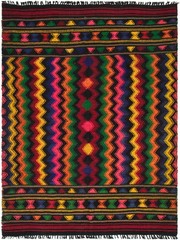 Vintage 6’4″ x 9’4″ Traditional Wool Hand Woven Oriental Area Rug