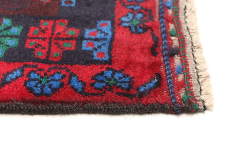 Vintage 3'5" x 6'7" Traditional Hand Knotted Vegetable Dye Wool Area Rug gallery