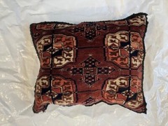 Antique Bokara pillow , 1′ x 1’3″