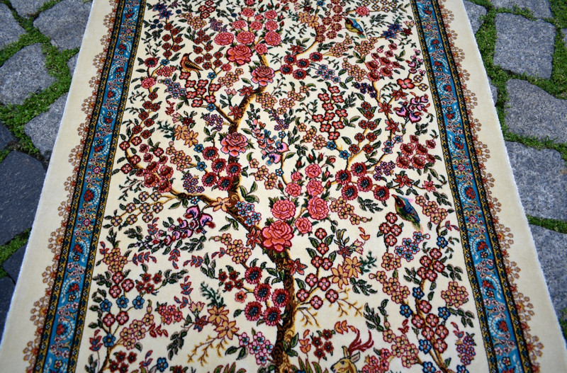 Silk Bamboo Rug 100 % Bamboo Silk Rug 2 x 3 ft Home Decor Rug Bamboo Wall Rug gallery