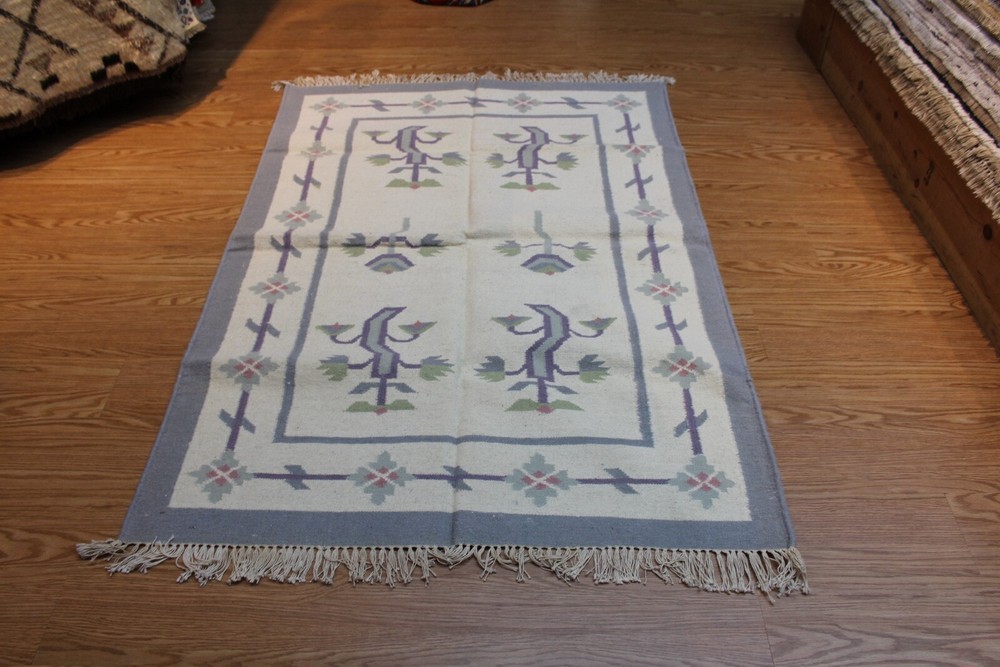 4' x 6' handmade carpet hand-woven rug CLOSE OUT SALE PRICE