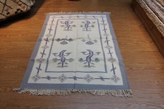 4′ x 6′ handmade carpet hand-woven rug CLOSE OUT SALE PRICE