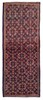 Vintage Hand-knotted Runner Rug 3'8" x 9'1" Traditional Oriental Wool Carpet gallery