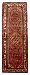 3’11” x 10’5″ Vintage Hand-knotted Runner Rug Traditional Oriental Wool Carpet