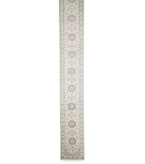 2’8X19’11 ft Handmade Wool Indo-Nain Oriental Palatial Runner Rug Carpet 3X20 ft