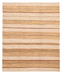 Vintage 7’10” x 9’4″ Traditional Wool Hand Woven Oriental Area Rug