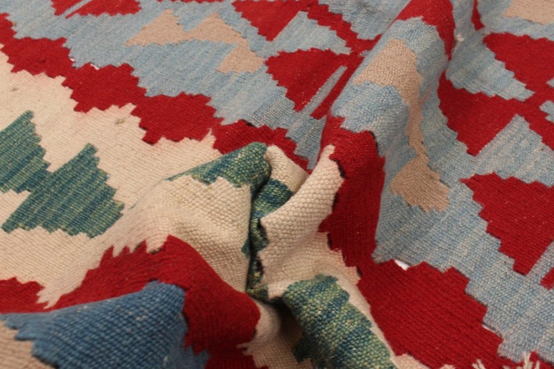Vintage Hand Woven Area Rug 3'11" x 5'8" Traditional Wool Oriental Carpet gallery