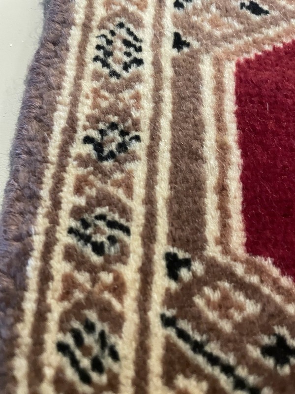 Vintage Small Wool Tribal Motifs Rug. gallery