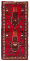 Vintage Traditional Hand-Knotted Area Rug 2’10” x 6’3″ Oriental Wool Carpet