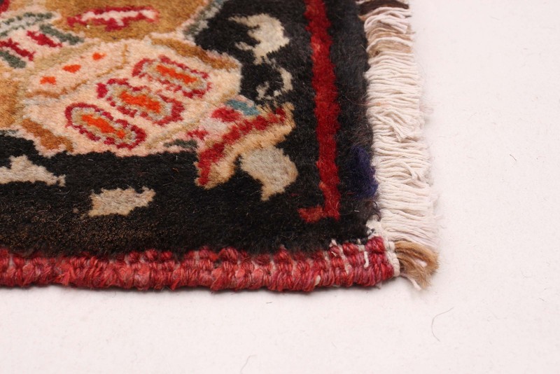 Vintage Hand-Knotted Area Rug 3'10" x 6'9" Traditional Wool Carpet gallery