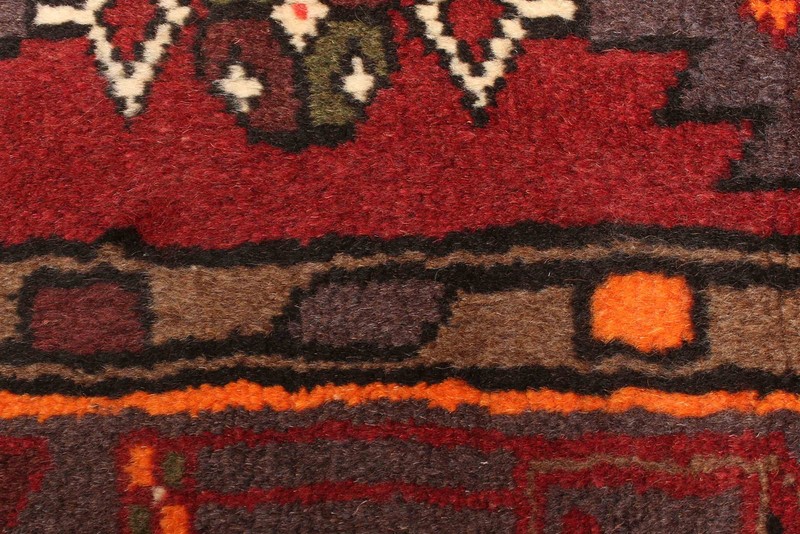 Vintage Hand-Knotted Area Rug 4'6" x 6'7" Traditional Oriental Wool Carpet gallery
