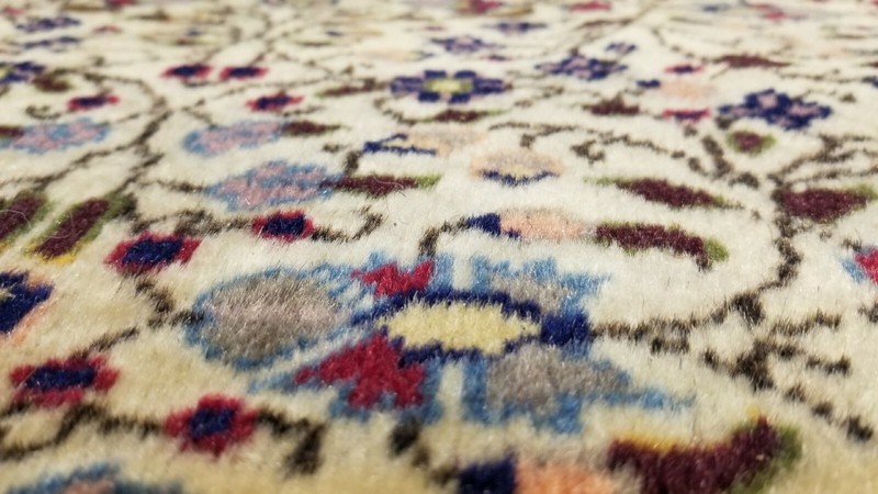 Vintage 1960-1970s Floral Turkish Bunyan Rug 6'2" × 8'3'' gallery