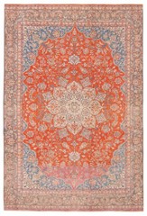 Traditional Vintage Hand-Knotted Area Rug 8’8″ x 12’10” Oriental Wool Carpet